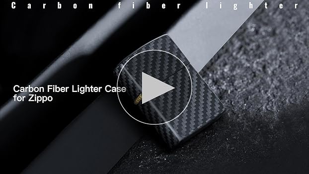 MONOCARBON Real Carbon Fiber Lighter Case [only Outside case] Slim